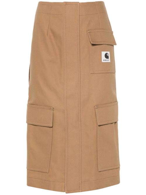 Logo skirt SACAI X CARHARTT WIP | 2407191651